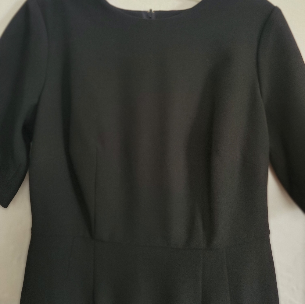New Laws Of Motion The Alpha Black Sheath Dress Size 8 Stretch Classic Tailored - Picture 6 of 16